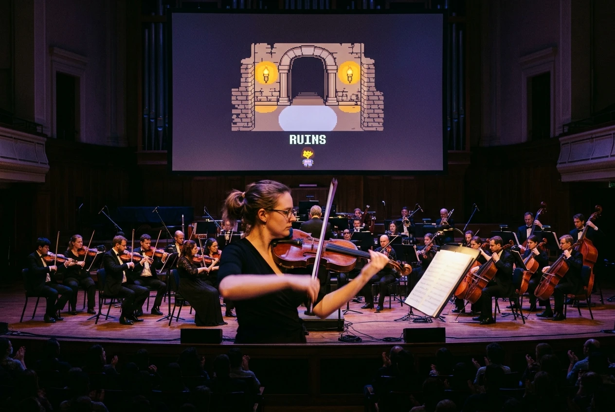 UNDERTALE 25-piece orchestra at KLCC Plenary Hall