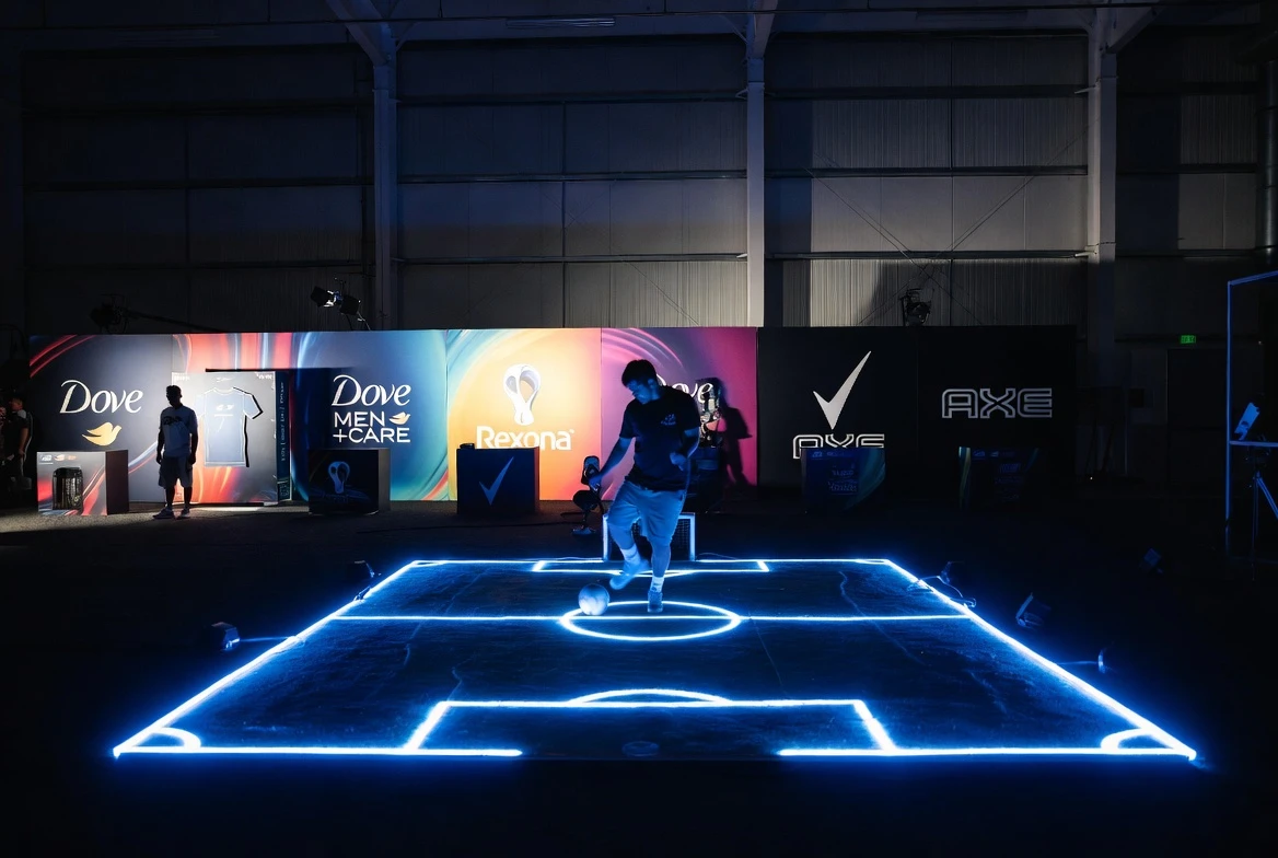 Unilever House of Fresh creator hub FIFA World Cup activation