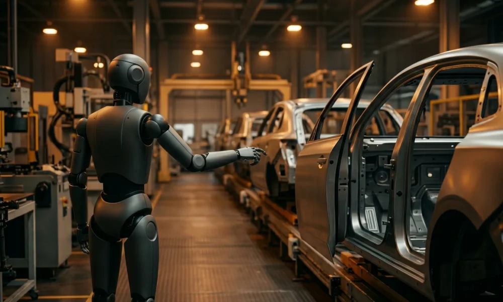 VinRobotics VR-H3 humanoid robot industrial automation Vietnam VinFast