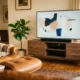 YESHOMY Modern TV Stand 58 inch mid-century media console