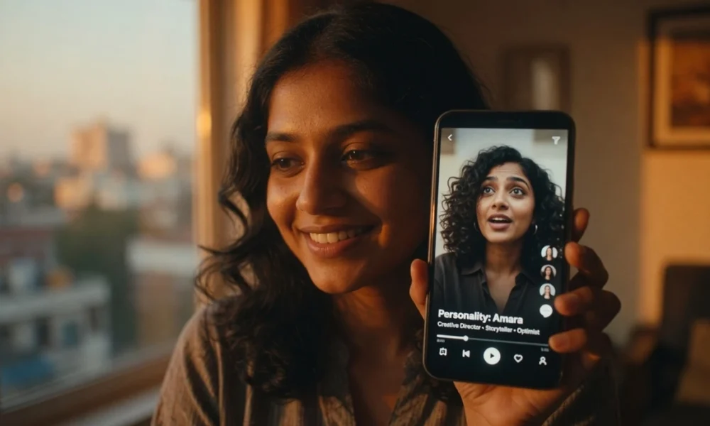 YRAL AI influencer platform short video feed India