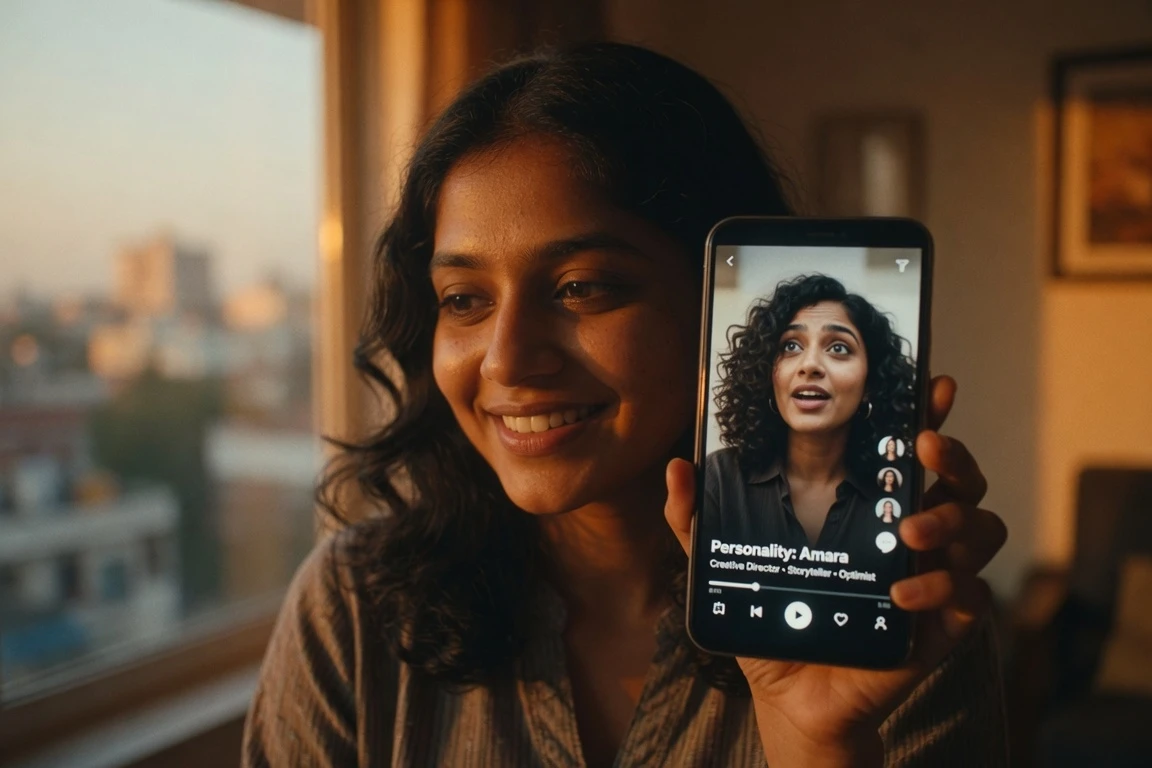 YRAL AI influencer platform short video feed India