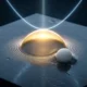 A virtual cathode reshapes a graphene oxide nanofilm in 10 seconds