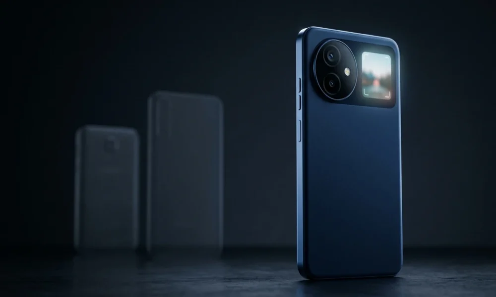 Acer Sospiro A15 rear display smartphone Latin America launch