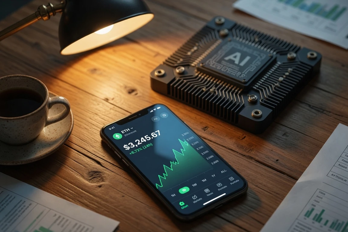 AI crypto coins trading chart 2026