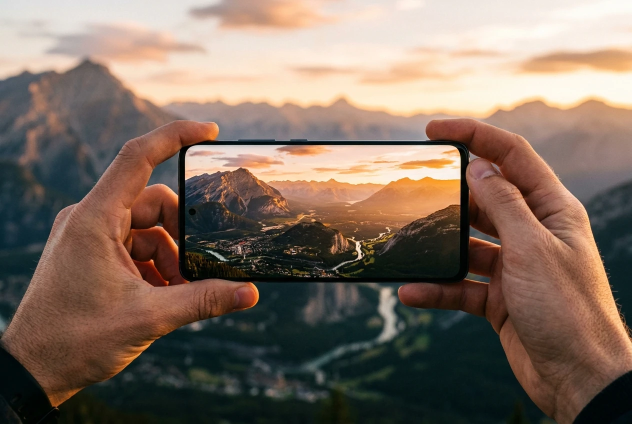 Android camera tricks for sharper landscape photography