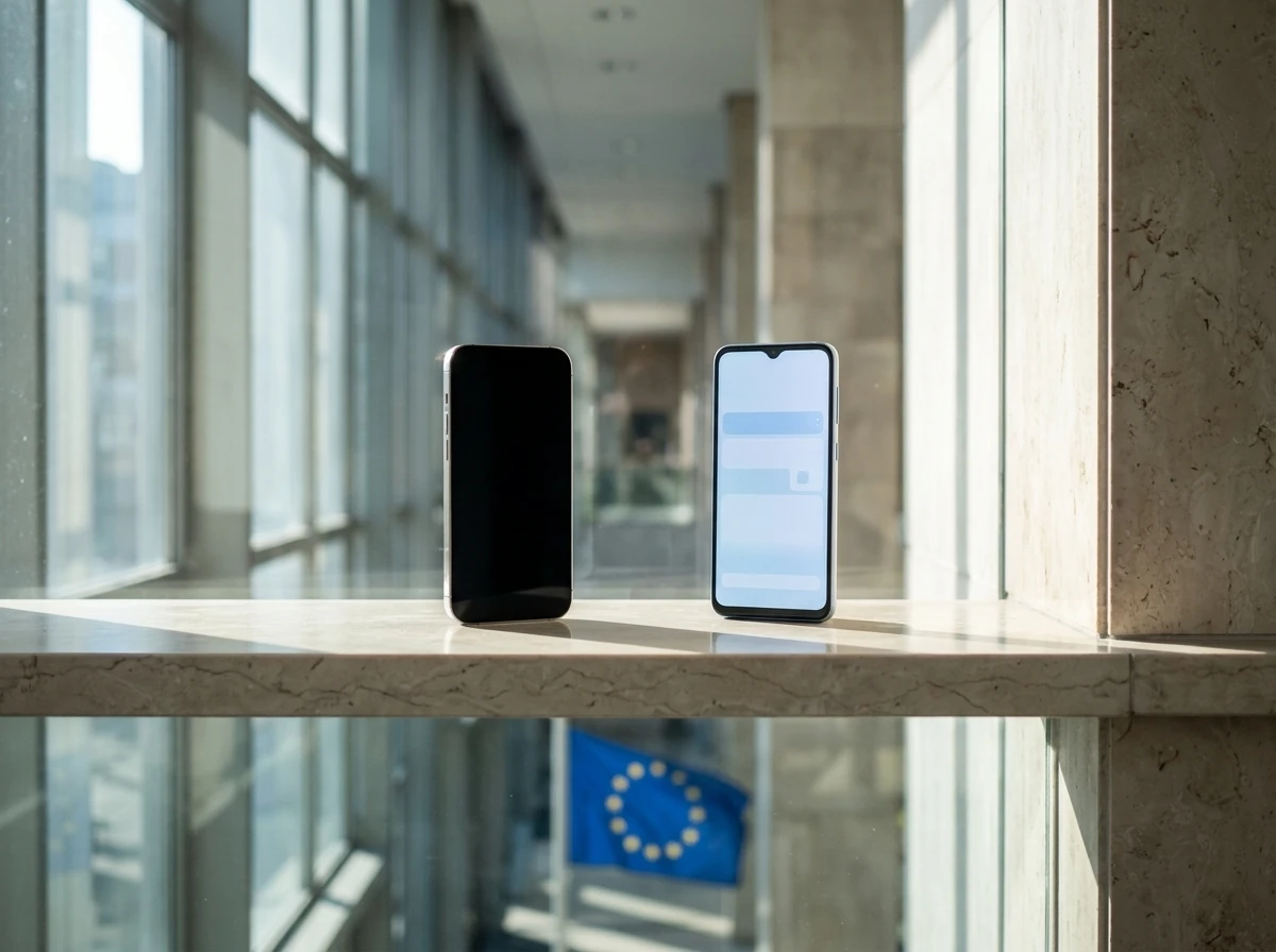 Apple Google EU Digital Markets Act AI assistant privacy dispute