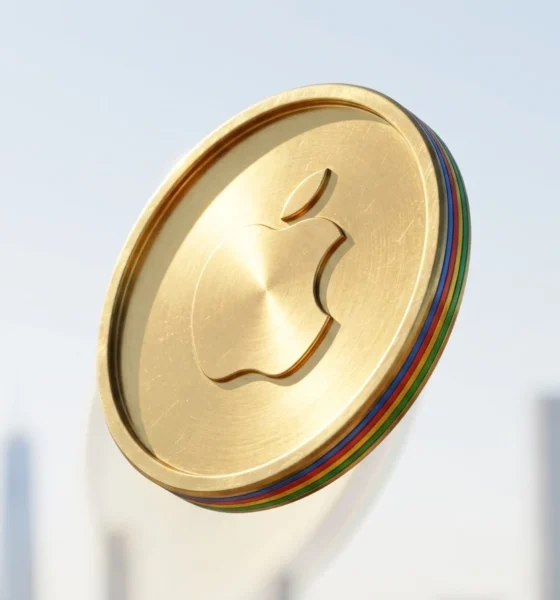 Apple Nvidia market cap flip Google Gemini Siri deal