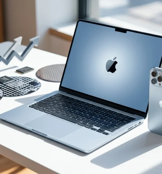 Apple Q3 2026 earnings iPhone Mac record revenue AI crunch