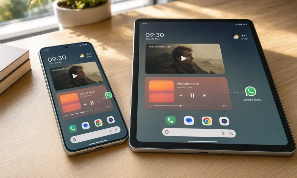 Apple TV Apple Music Android widgets WhatsApp sharing update