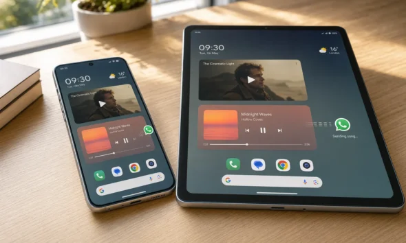 Apple TV Apple Music Android widgets WhatsApp sharing update