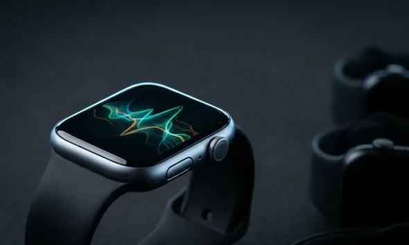 Apple Watch Edge AI smartwatch shipment share Q1 2026