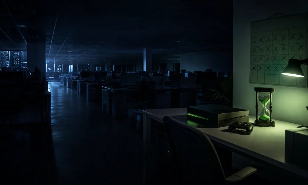 Asha Sharma Xbox Fallout Elder Scrolls development speed layoffs