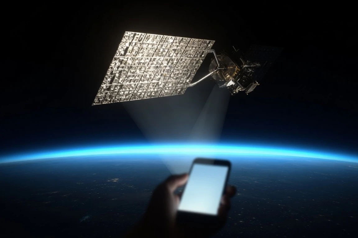 AST SpaceMobile phased-array satellite ready for 800 MHz direct-to-device deployment