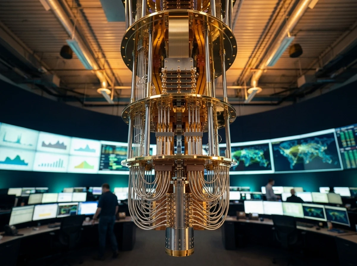 AT&T D-Wave quantum computer network optimization speedup claim