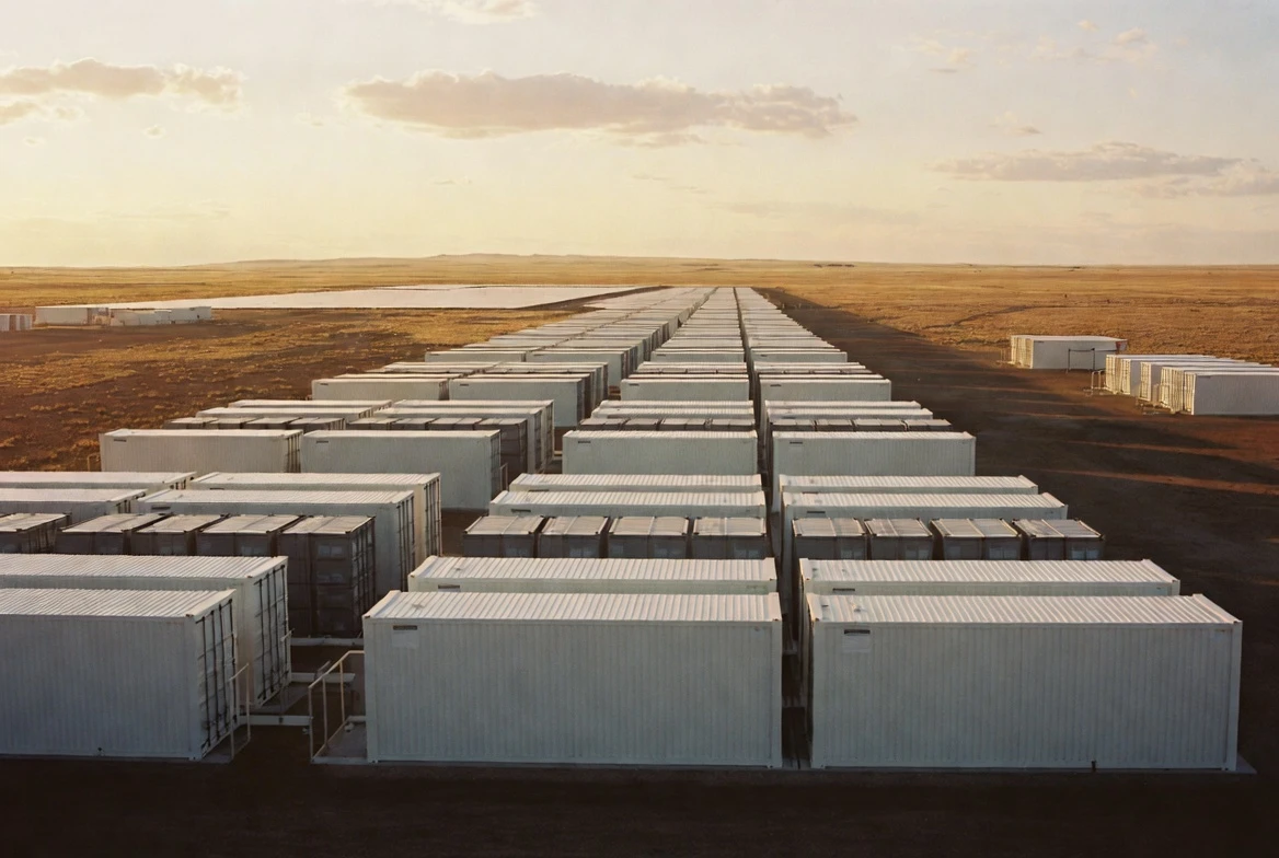 Australian AI data centre battery storage energy deal