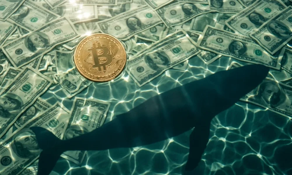 Bitcoin whale accumulation dollar index 13 month high Fed rate decision