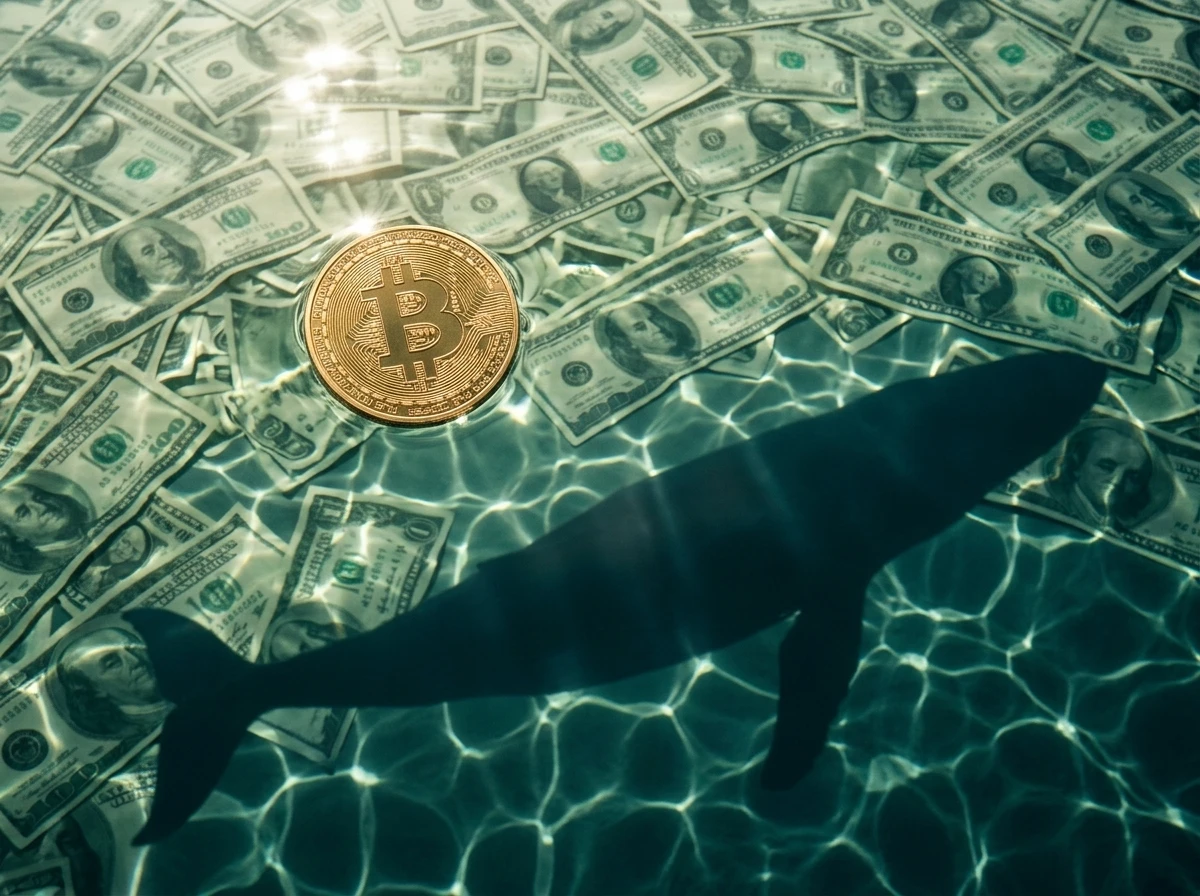 Bitcoin whale accumulation dollar index 13 month high Fed rate decision