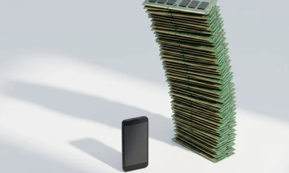 budget smartphone prices 2026 RAM shortage memory chip costs