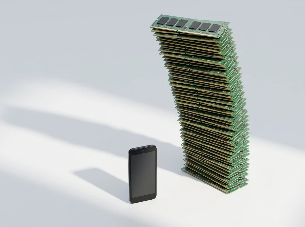 budget smartphone prices 2026 RAM shortage memory chip costs