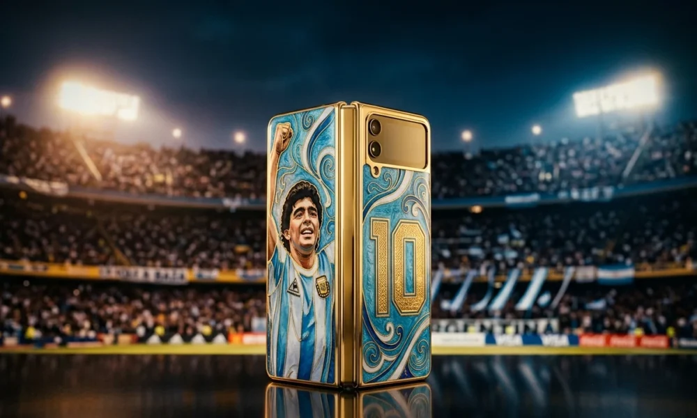 Caviar Messi Galaxy Z Fold 8 Ultra luxury phone price reveal