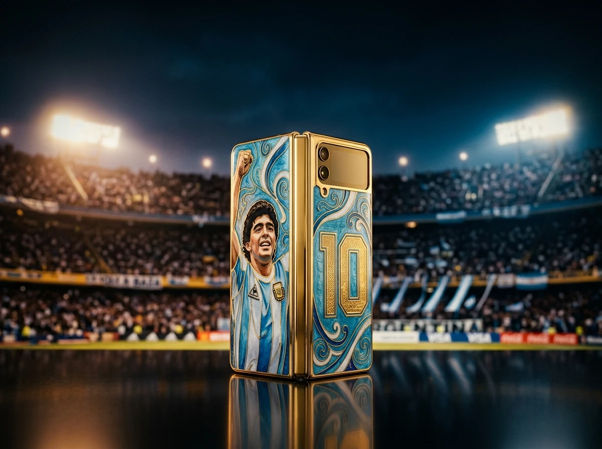 Caviar Messi Galaxy Z Fold 8 Ultra luxury phone price reveal