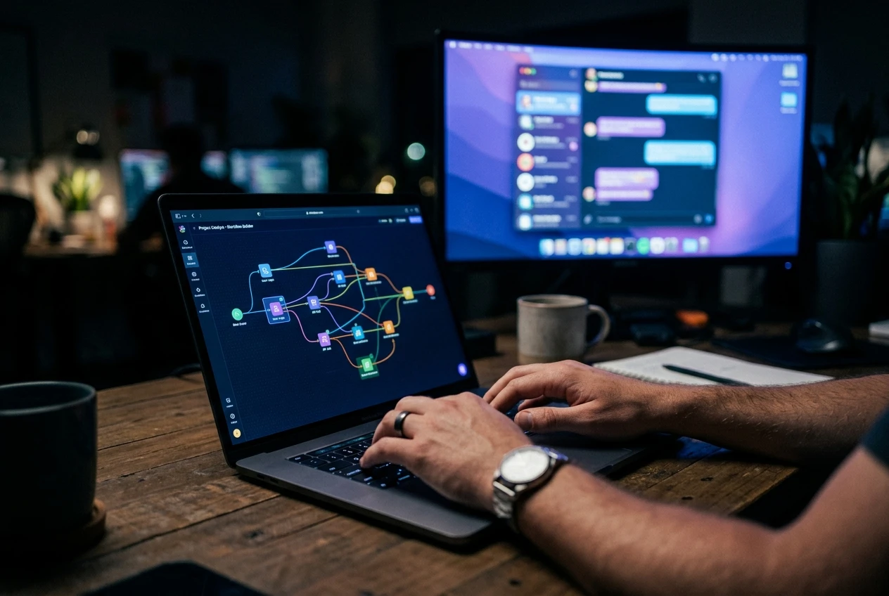 Codeless AI platforms 2026 agent orchestration layer
