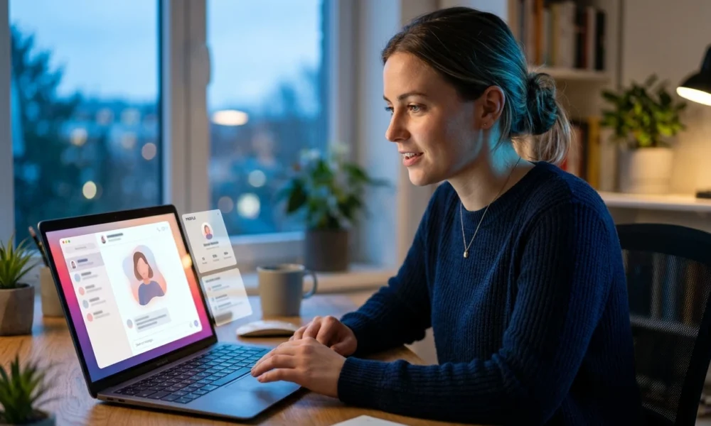 conversational AI digital identity platform for personal profiles