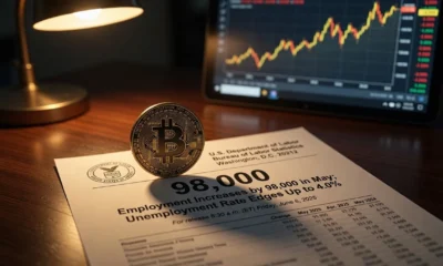crypto rate-cut trade reprices on soft June ADP