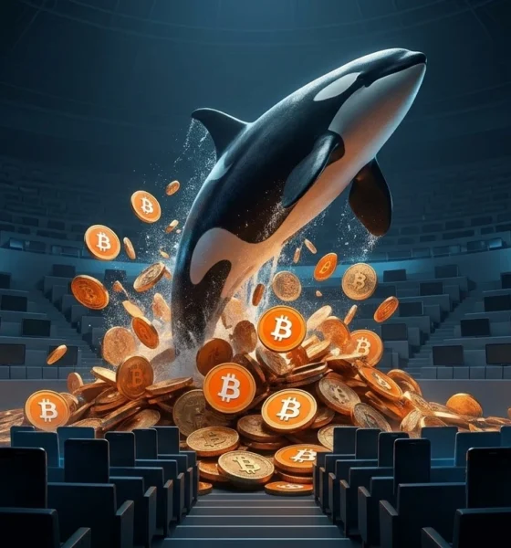crypto social media activity multi-month low bitcoin whale accumulation