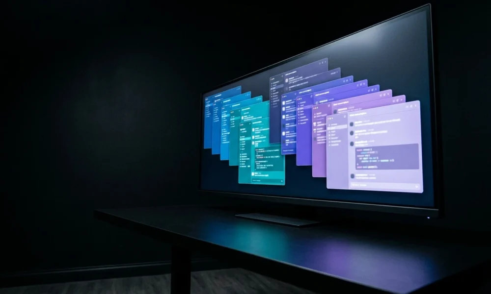 Cursor AI coding editor Side Chats Transcript Search launch