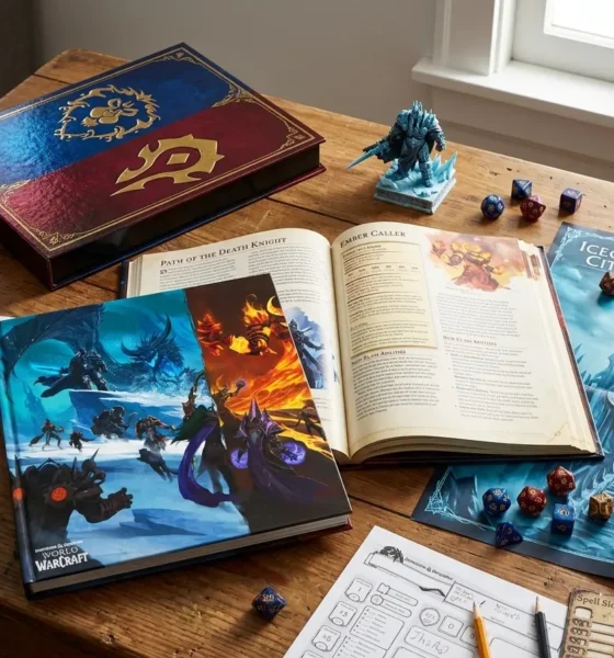 D&D World of Warcraft Universes Beyond sourcebook preorder