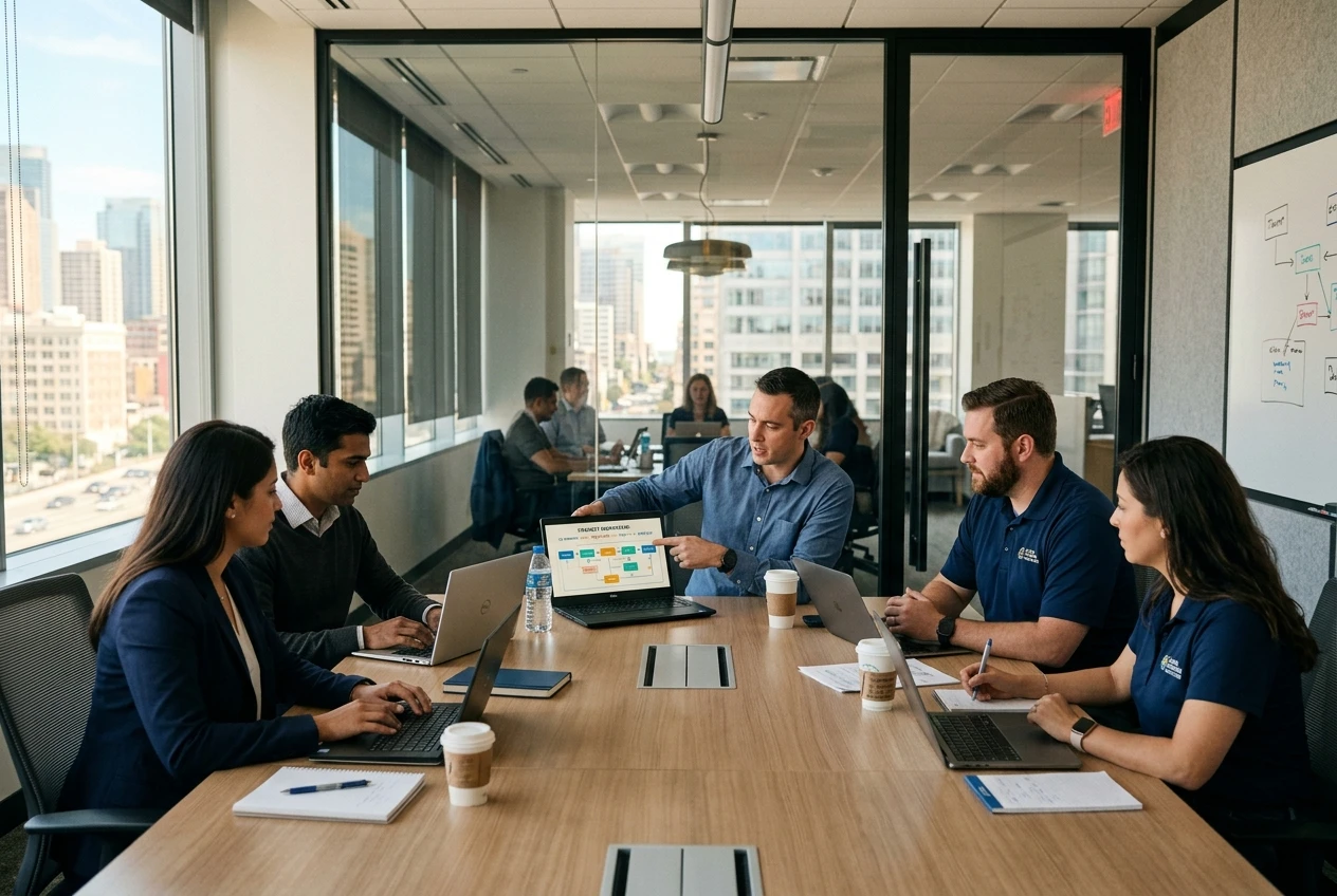 enterprise AI deployment engineers inside customer offices