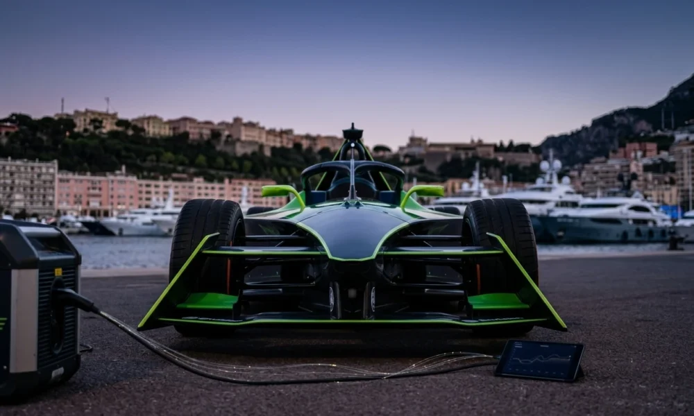 Eros Innovation Envision Racing Formula E sovereign AI partnership Monaco