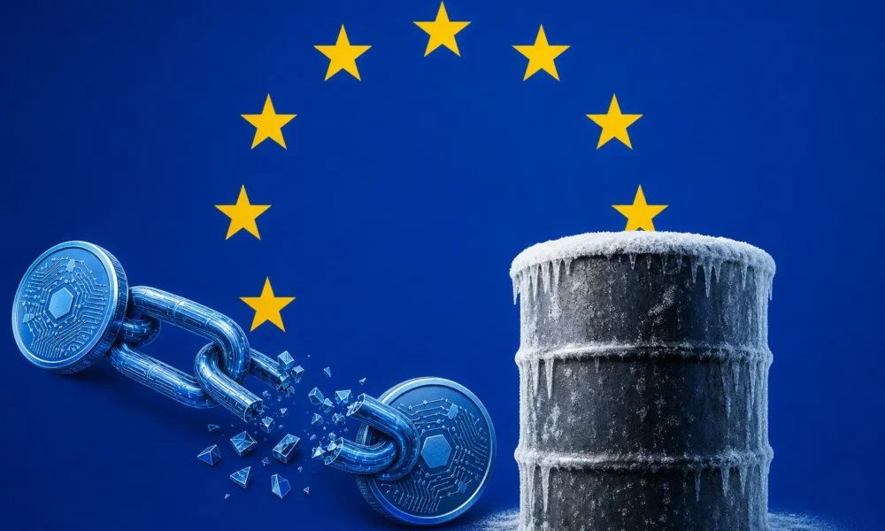 EU 21st sanctions package crypto oil price cap Russia