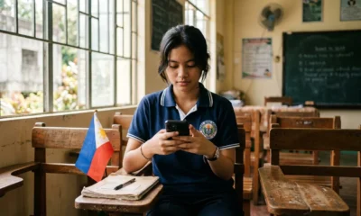 Filipino student smartphone DepEd school gadget policy