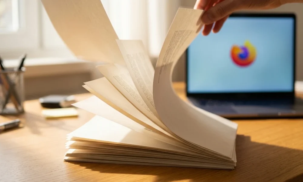 Firefox 153 update merges PDF files locally without uploading them
