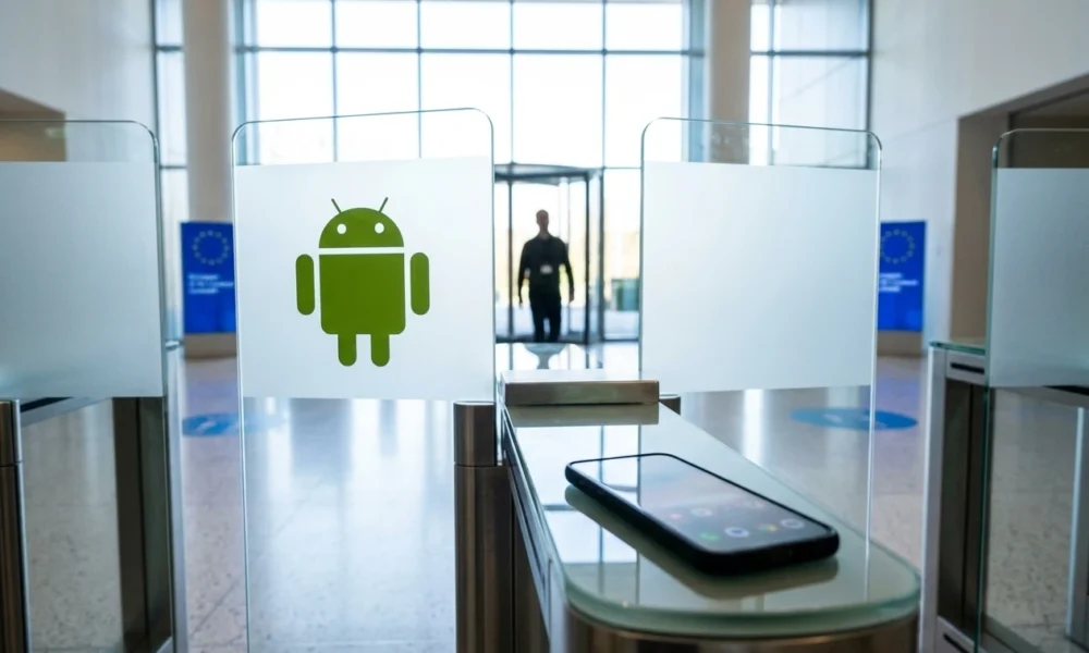 Google Android EU antitrust ruling rival AI assistant access