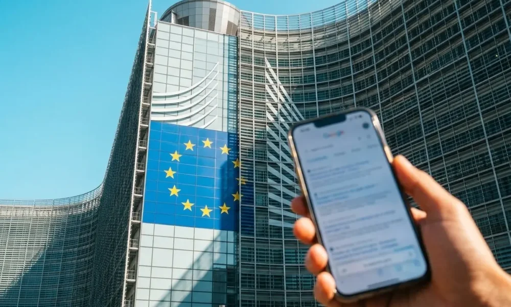 Google EU Digital Markets Act fine Android AI interoperability order