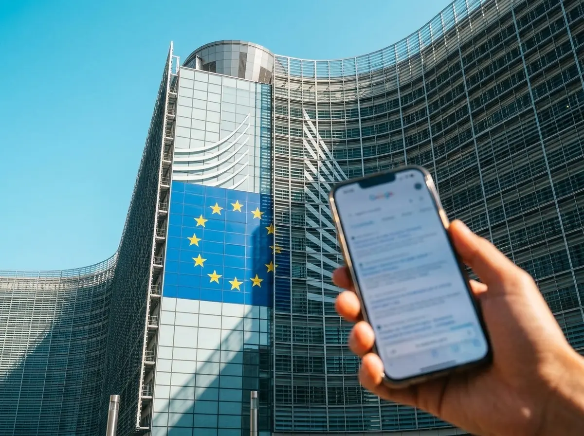 Google EU Digital Markets Act fine Android AI interoperability order