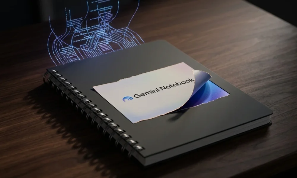 Google NotebookLM renamed Gemini Notebook code execution update