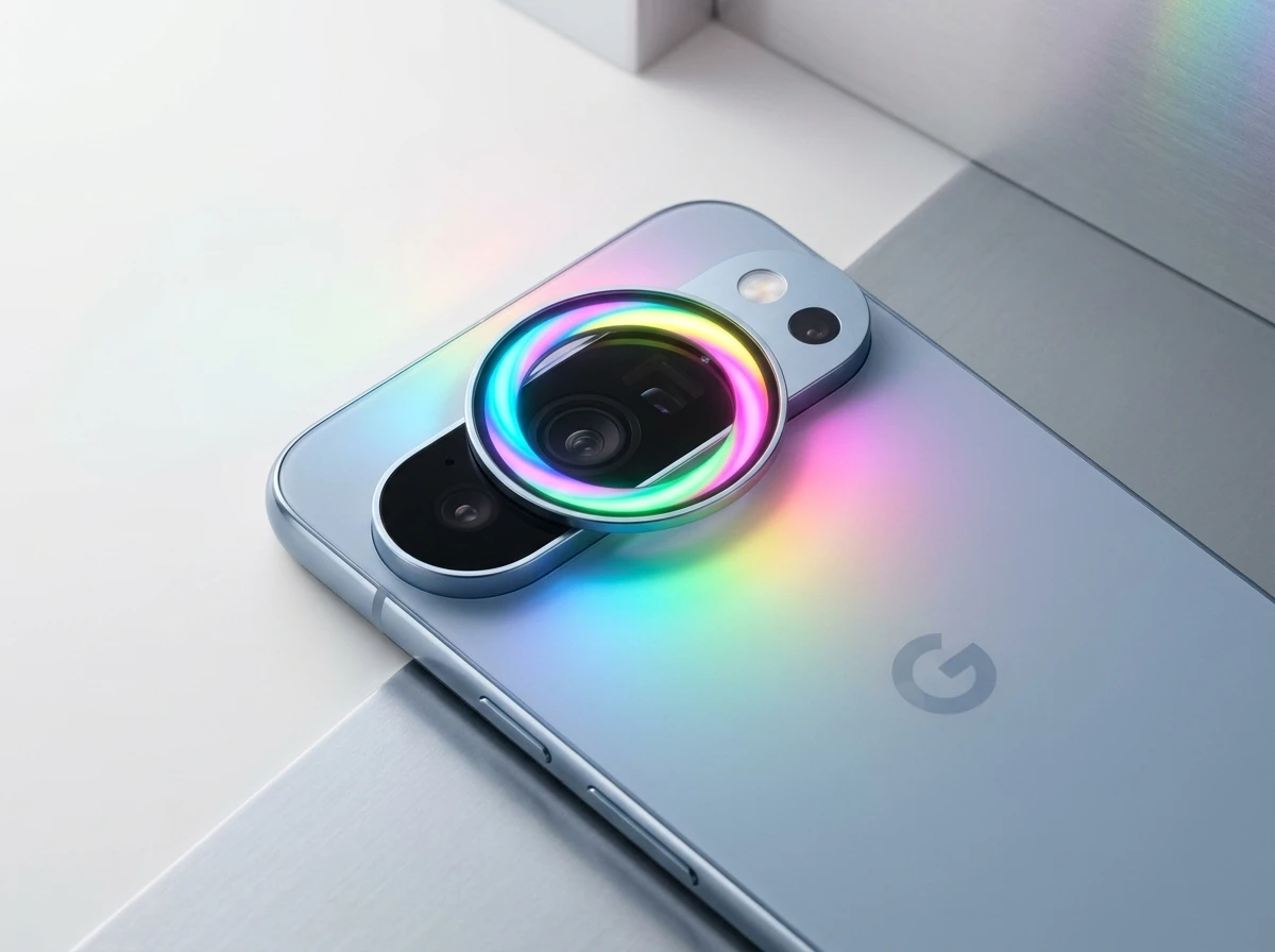 Google Pixel 11 Pro teaser Pixel Glow camera bar light