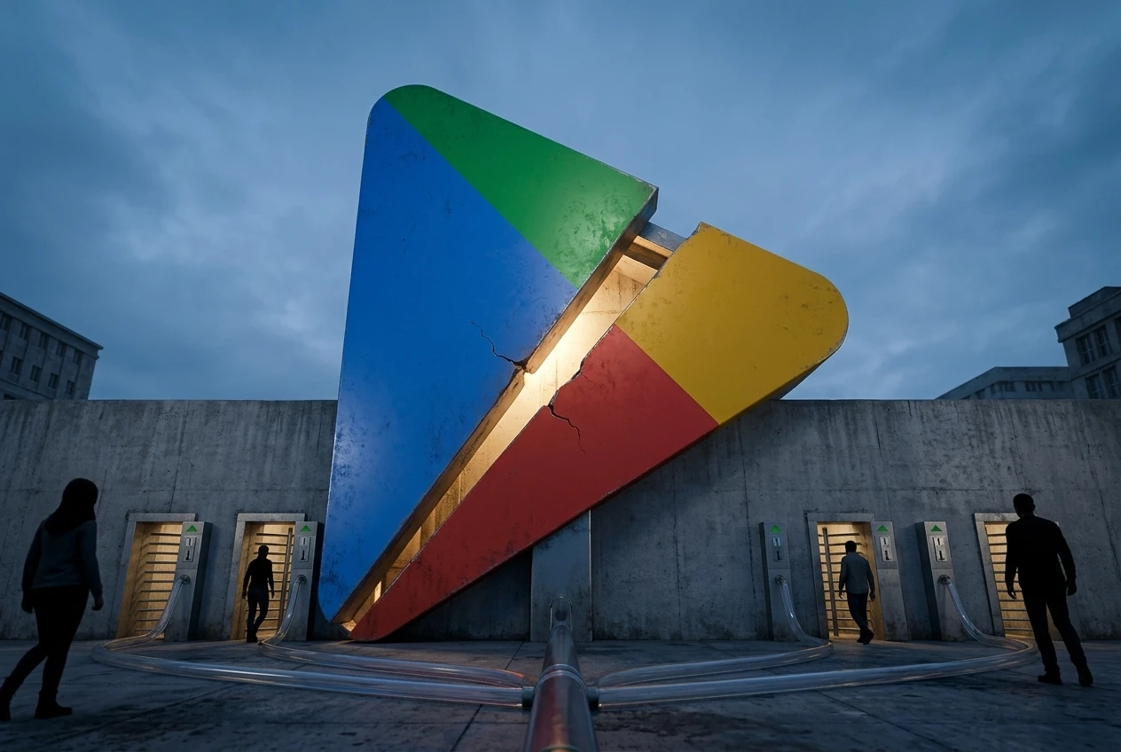 Google Play Store rival app stores catalog access July 22
