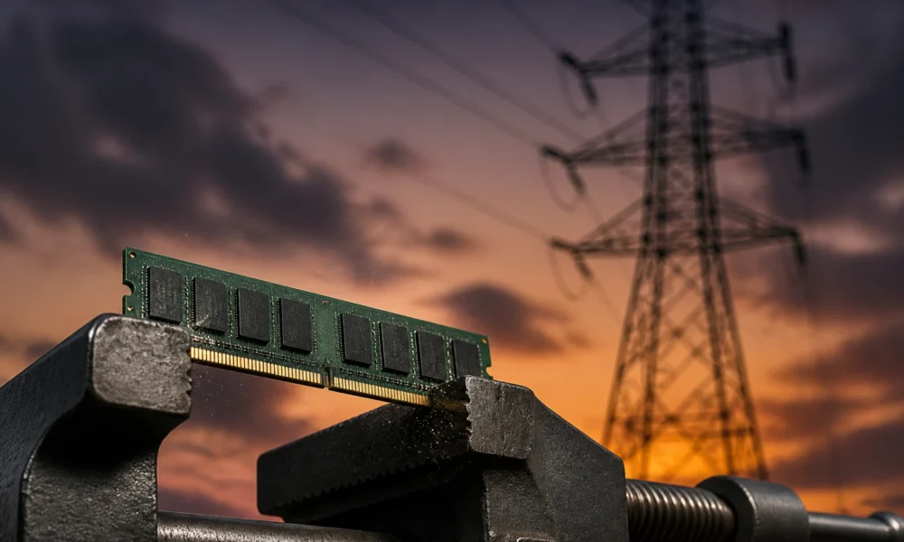 Google TurboQuant AI compression algorithm data center power bottleneck