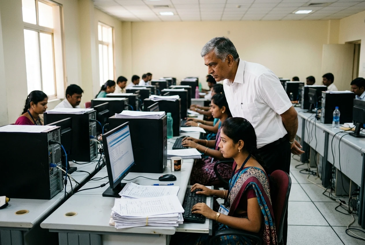 Gorantla Secretariat SIR enumeration form digitisation review