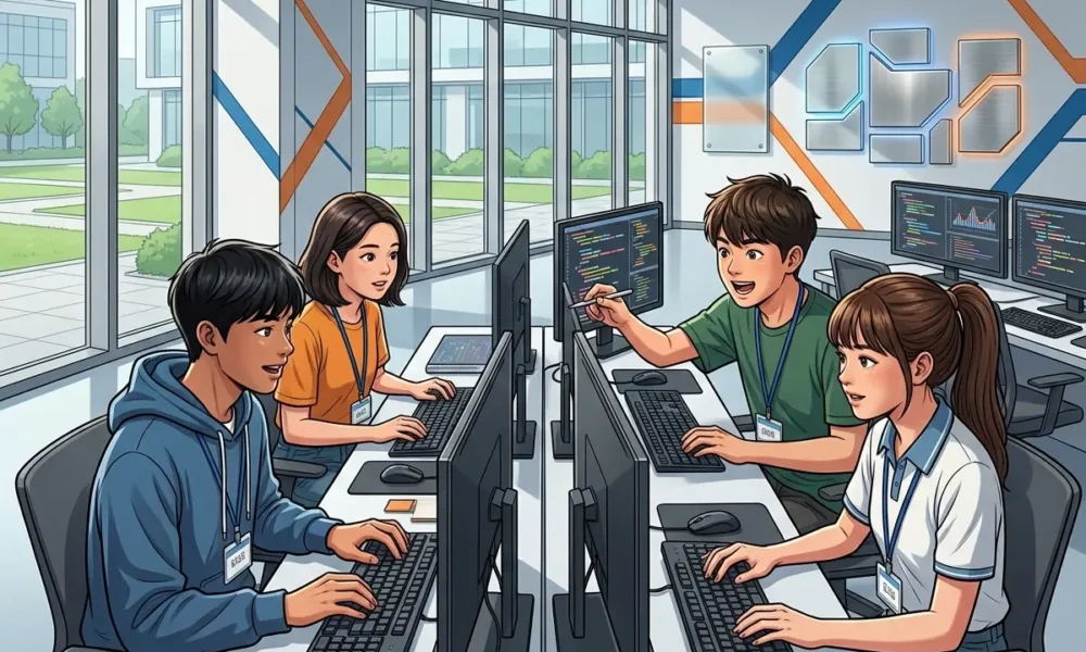 Hanwha Life Korea IOI team sponsorship AI talent training