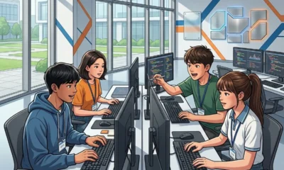 Hanwha Life Korea IOI team sponsorship AI talent training