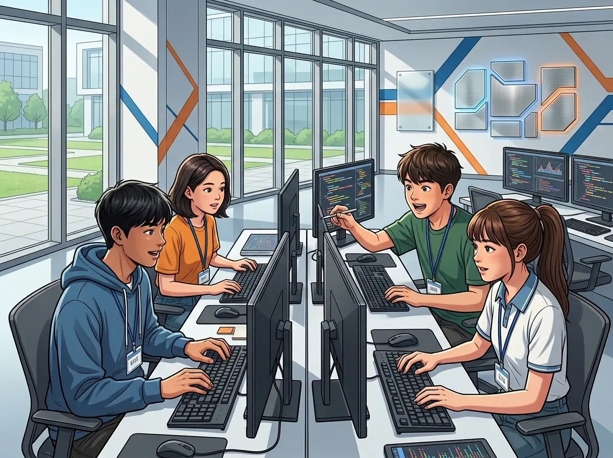 Hanwha Life Korea IOI team sponsorship AI talent training