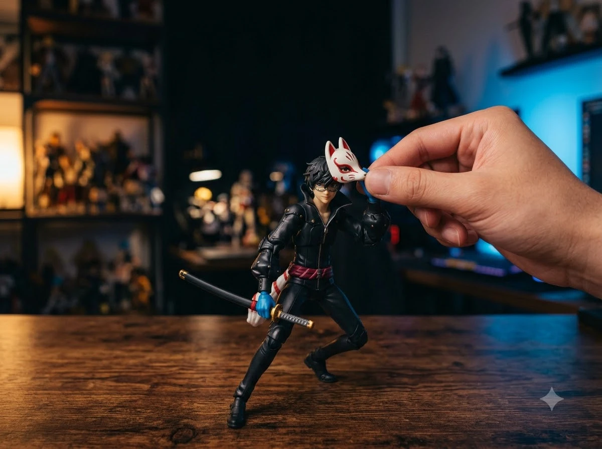Hiya Toys Persona 5 Royal Fox action figure pre-order reveal