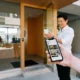 JustCo pay-per-use coworking app booking on a smartphone
